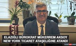 Elazığlı Bürokrat Mükerrem Aksoy, New York Ticaret Ataşeliğine Atandı