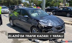 Elazığ’da Trafik Kazası: 1 Yaralı