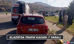 Elazığ'da Trafik Kazası: 7 Yaralı