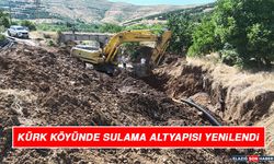 Kürk Köyünde Sulama Altyapısı Yenilendi