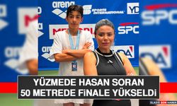 Yüzmede Hasan Soran 50 Metrede Finale Yükseldi