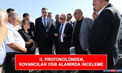 İl Protokolünden, Kovancılar OSB Alanında İnceleme