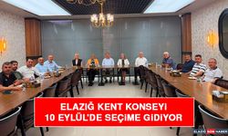 Elazığ Kent Konseyi 10 Eylül'de Seçime Gidiyor