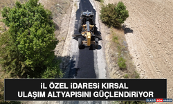 İl Özel İdaresi Kırsal Ulaşım Altyapısını Güçlendiriyor