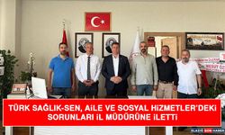 Türk Sağlık-Sen, Aile ve Sosyal Hizmetler’deki Sorunları İl Müdürüne İletti