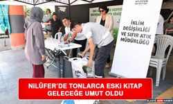 Nilüfer’de Tonlarca Eski Kitap Geleceğe Umut Oldu