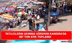 Tatilcilerin Akınına Uğrayan Kandıra'da 387 Ton Atık Toplandı