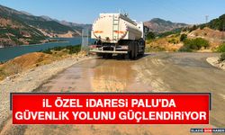 İl Özel İdaresi Palu'da Güvenlik Yolunu Güçlendiriyor