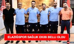 Elazığspor Sağlık Ekibi Belli Oldu