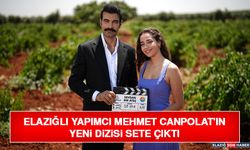 Elazığlı Yapımcı Mehmet Canpolat'ın Yeni Dizisi Sete Çıktı