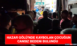 Hazar Gölü'nde Kaybolan Çocuğun Cansız Bedeni Bulundu