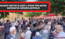 Saadet Partisi Elazığ İl Divan Toplantısı Sarıcan’da Gerçekleştirildi
