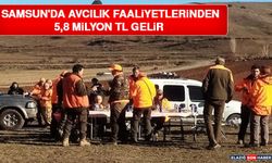 Samsun'da Avcılık Faaliyetlerinden 5,8 Milyon TL Gelir