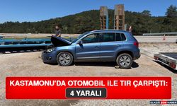 Kastamonu'da Otomobil İle Tır Çarpıştı: 4 Yaralı