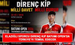Elazığlı Sporcu Direnç Kip Batumi Open’da Türkiye’yi Temsil Edecek