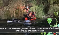 Tunceli'de Munzur Çayı'na Düşen Otomobilin Sürücüsü Hastanede Yaşamını Yitirdi