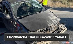 Erzincan’da Trafik Kazası: 3 Yaralı