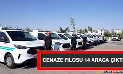 Cenaze Filosu 14 Araca Çıktı