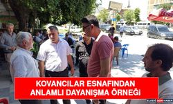 Kovancılar Esnafından Anlamlı Dayanışma Örneği