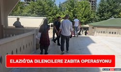 Elazığ'da Dilencilere Zabıta Operasyonu
