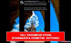 Vali Yardımcısı Aydın, Diyarbakır’a Hizmetini Duyurdu