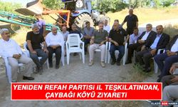 Yeniden Refah Partisi İl Teşkilatından Çaybağı Köyü Ziyareti