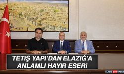 Tetiş Yapı’dan Elazığ’a Anlamlı Hayır Eseri