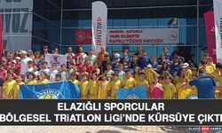 Elazığlı Sporcular Bölgesel Triatlon Ligi’nde Kürsüye Çıktı