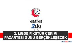 2. Ligde Fikstür Çekimi Pazartesi Günü Gerçekleşecek