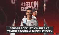 Serdar Bozkurt İçin İmza ve Tanıtım Programı Düzenlenecek