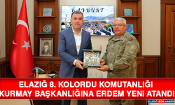 Elazığ 8. Kolordu Komutanlığı Kurmay Başkanlığına Erdem Yeni Atandı