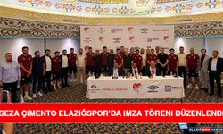 Seza Çimento Elazığspor’da İmza Töreni Düzenlendi