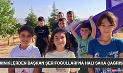 Miniklerden Başkan Şerifoğulları'na Halı Saha Çağrısı