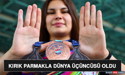 Kırık Parmakla Dünya Üçüncüsü Oldu