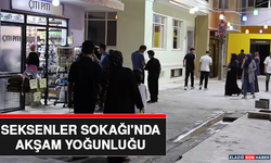 Seksenler Sokağı'nda Akşam Yoğunluğu