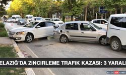 Elazığ’da Zincirleme Trafik Kazası: 3 Yaralı