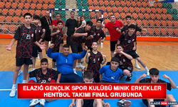 Elazığ Gençlik Spor Kulübü Minik Erkekler Hentbol Takımı Final Grubunda