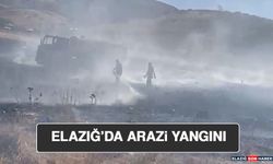 Elazığ’da Arazi Yangını