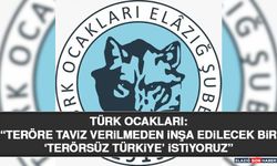 Türk Ocakları: “Teröre Taviz Verilmeden İnşa Edilecek Bir ‘Terörsüz Türkiye’ İstiyoruz”