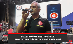 8. Gastronomi Festivali’nde Emniyetten Güvenlik Bilgilendirmesi