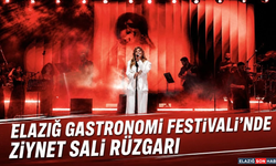 Elazığ Gastronomi Festivalinde Ziynet Sali Rüzgarı