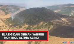 Elazığ’daki Orman Yangını Kontrol Altına Alındı