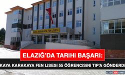 Elazığ’da Tarihi Başarı: Kaya Karakaya Fen Lisesi 55 Öğrencisini Tıp'a Gönderdi
