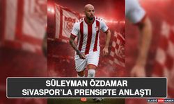 Süleyman Özdamar Sivaspor’la Prensipte Anlaştı