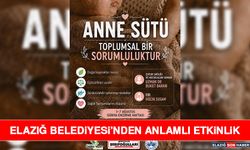 Elazığ Belediyesi’nden Anlamlı Etkinlik