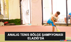 ANALİG Tenis Bölge Şampiyonası Elazığ’da Kortlara Taşındı