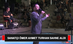 Sanatçı Ömer Ahmet Turhan Sahne Aldı