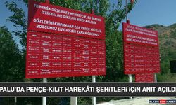 Palu’da Pençe-Kilit Harekâtı Şehitleri İçin Anıt Açıldı