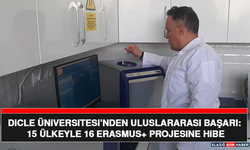 Dicle Üniversitesi’nden Uluslararası Başarı: 15 Ülkeyle 16 Erasmus+ Projesine Hibe