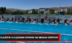 Elazığ’ın 10 İlçesinde Sporun Yaz Mesaisi Sürüyor